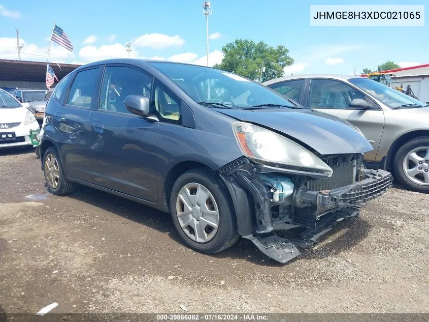 2013 Honda Fit VIN: JHMGE8H3XDC021065 Lot: 39866082