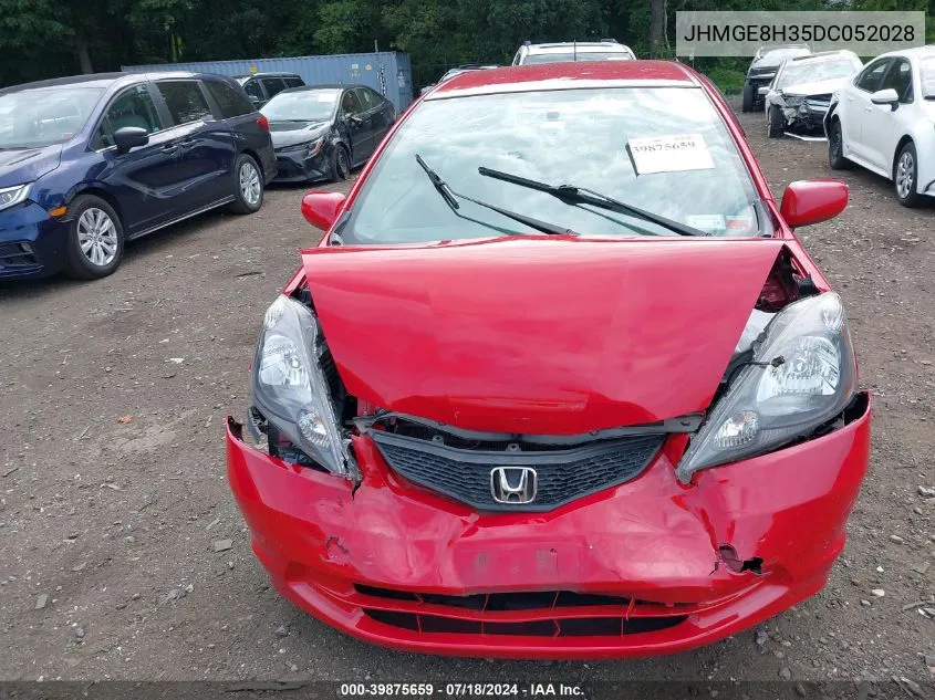 JHMGE8H35DC052028 2013 Honda Fit