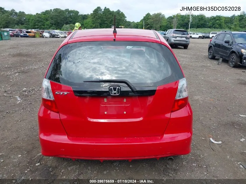 JHMGE8H35DC052028 2013 Honda Fit