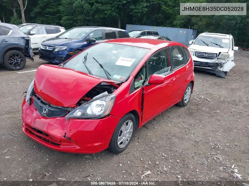 JHMGE8H35DC052028 2013 Honda Fit