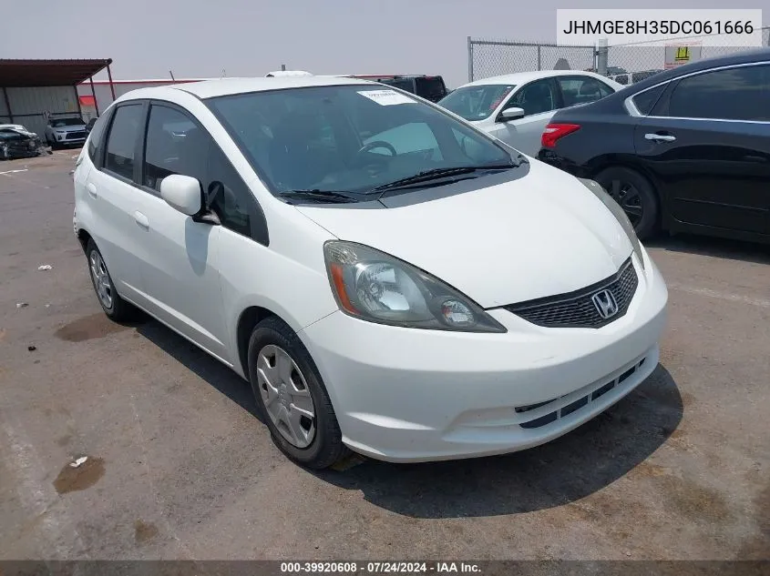 2013 Honda Fit VIN: JHMGE8H35DC061666 Lot: 39920608