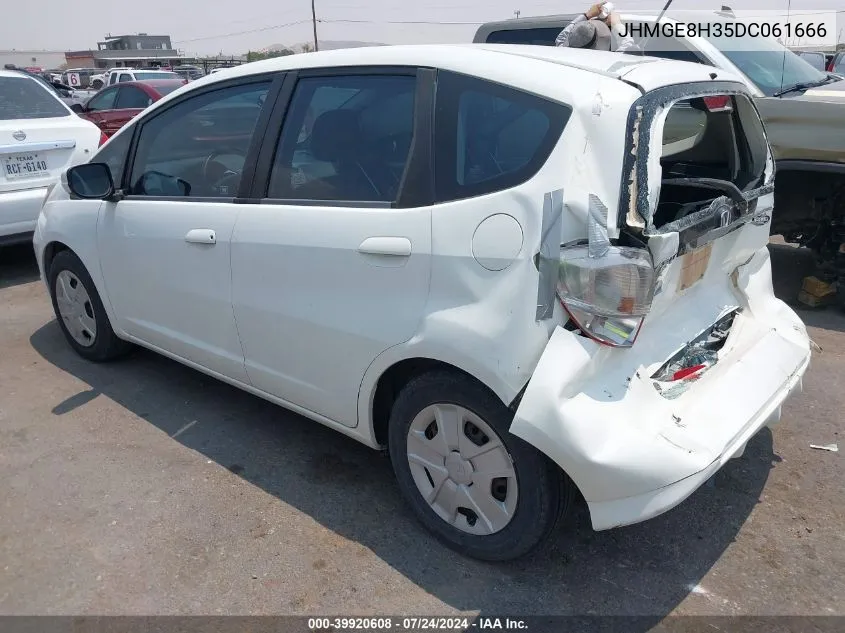 2013 Honda Fit VIN: JHMGE8H35DC061666 Lot: 39920608