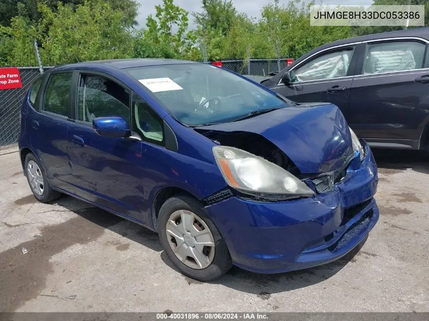 JHMGE8H33DC053386 2013 Honda Fit