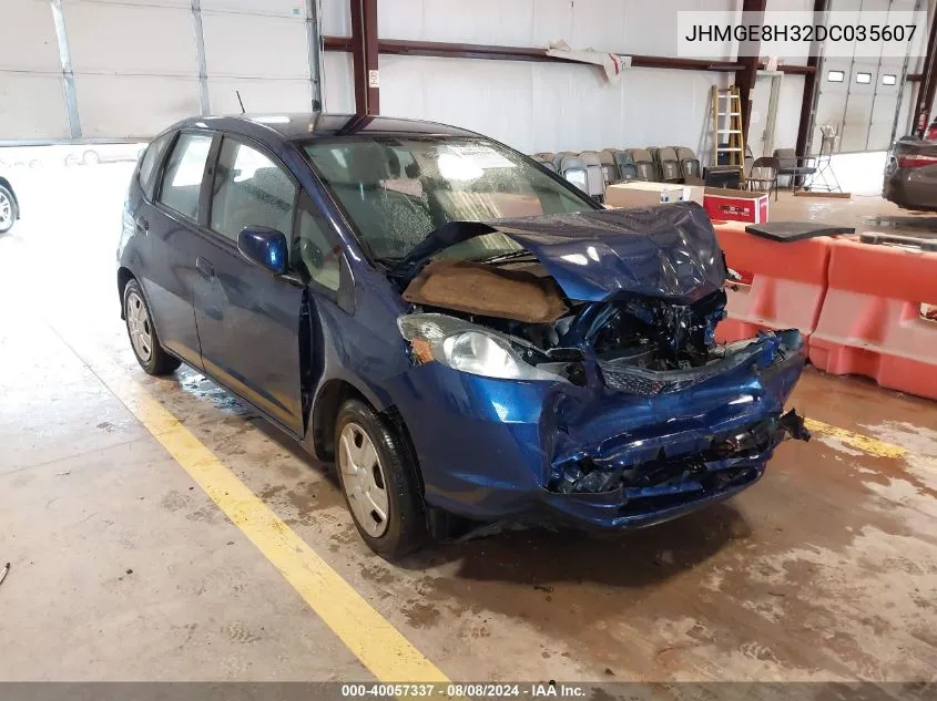 JHMGE8H32DC035607 2013 Honda Fit