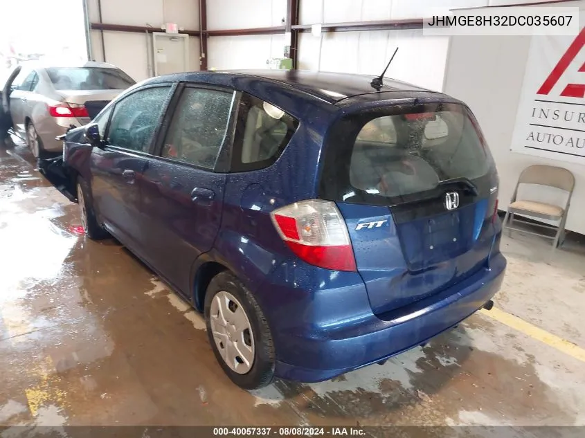 JHMGE8H32DC035607 2013 Honda Fit