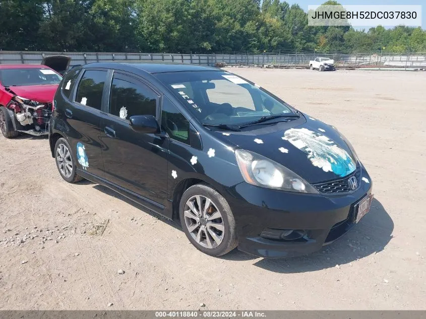 2013 Honda Fit Sport VIN: JHMGE8H52DC037830 Lot: 40118840