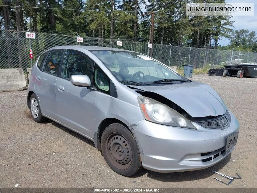 2013 Honda Fit VIN: JHMGE8H39DC045406 Lot: 40187582