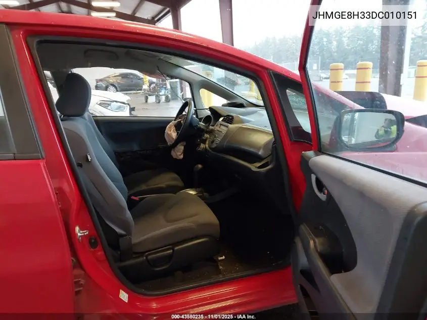 JHMGE8H33DC010151 2013 Honda Fit
