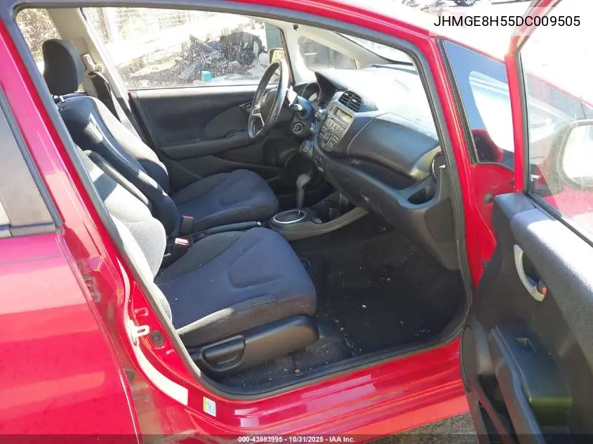 JHMGE8H55DC009505 2013 Honda Fit Sport