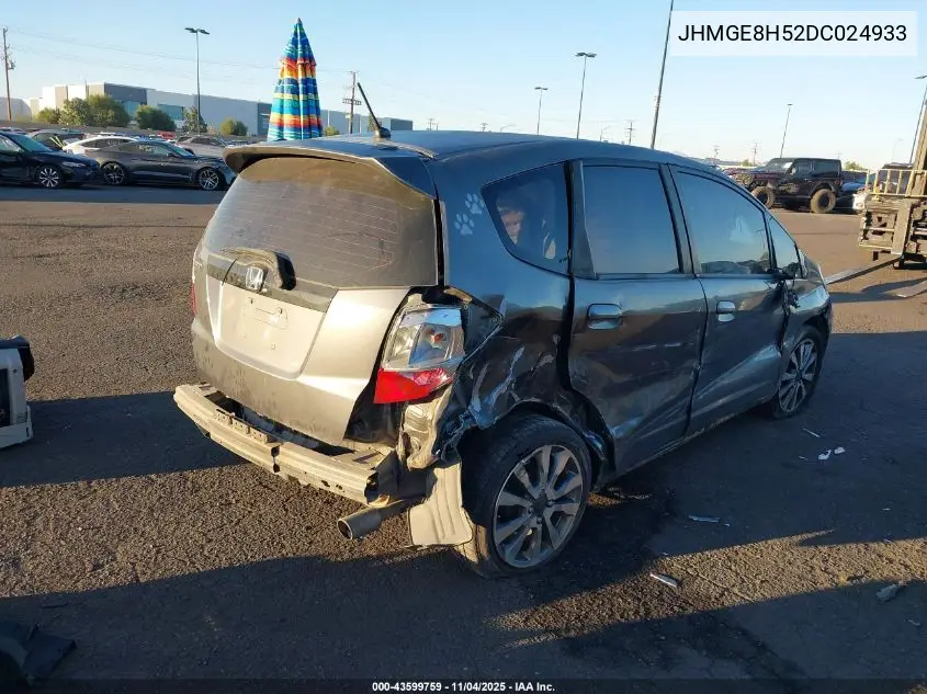 JHMGE8H52DC024933 2013 Honda Fit Sport