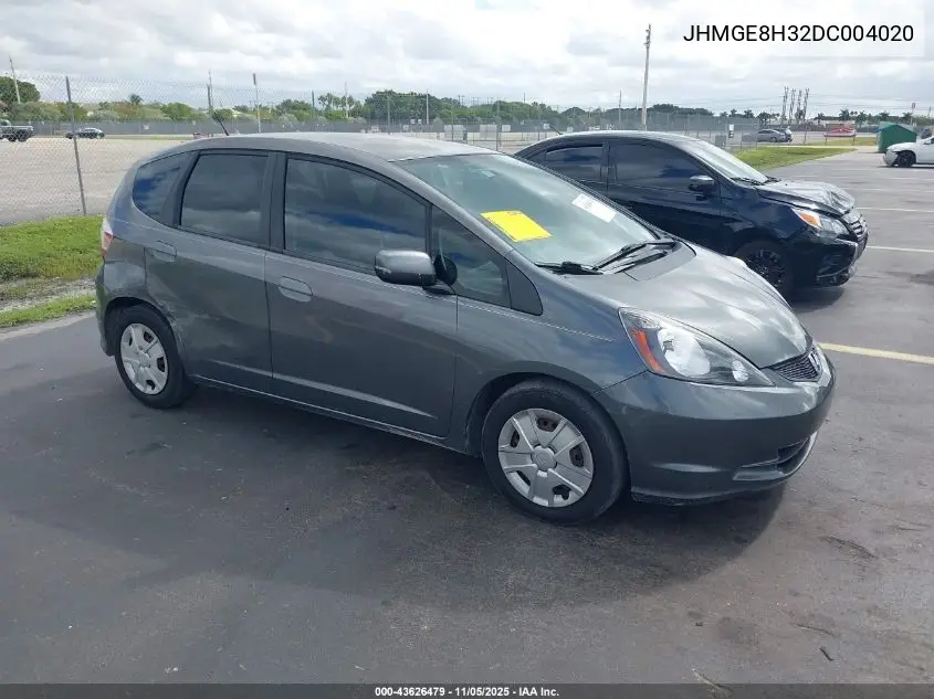 JHMGE8H32DC004020 2013 Honda Fit