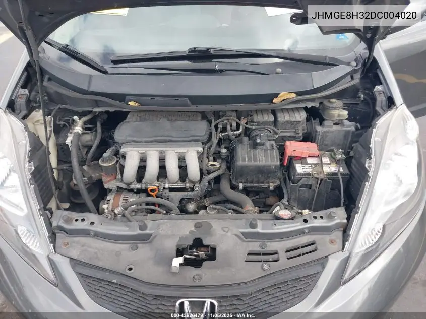 JHMGE8H32DC004020 2013 Honda Fit