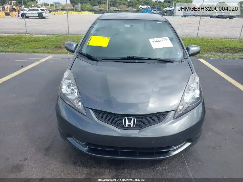 JHMGE8H32DC004020 2013 Honda Fit