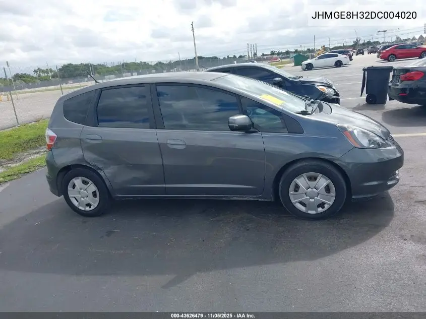 JHMGE8H32DC004020 2013 Honda Fit