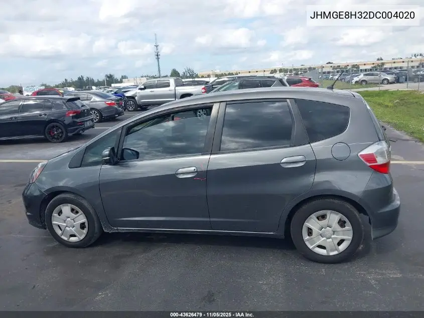 JHMGE8H32DC004020 2013 Honda Fit