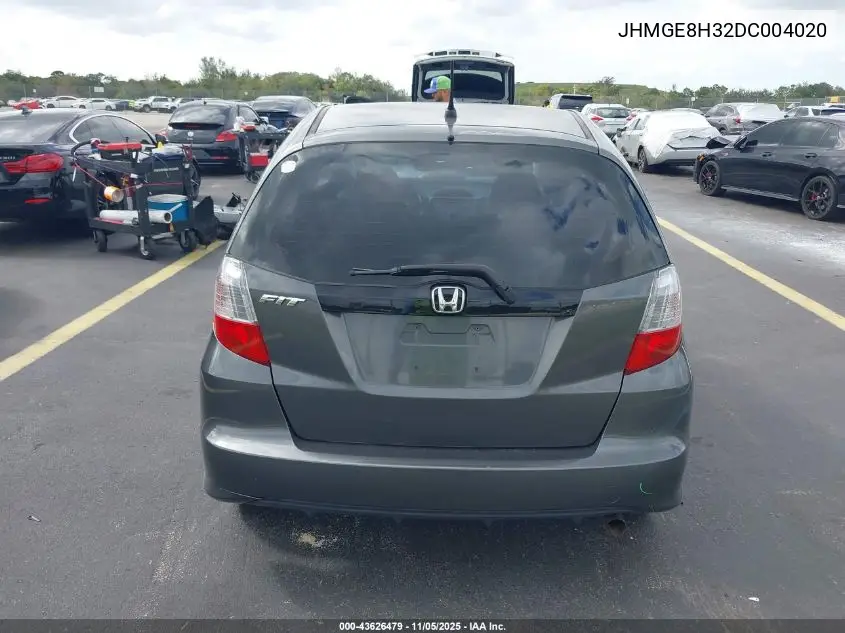 JHMGE8H32DC004020 2013 Honda Fit
