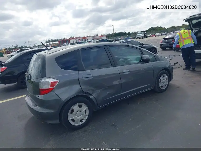 JHMGE8H32DC004020 2013 Honda Fit