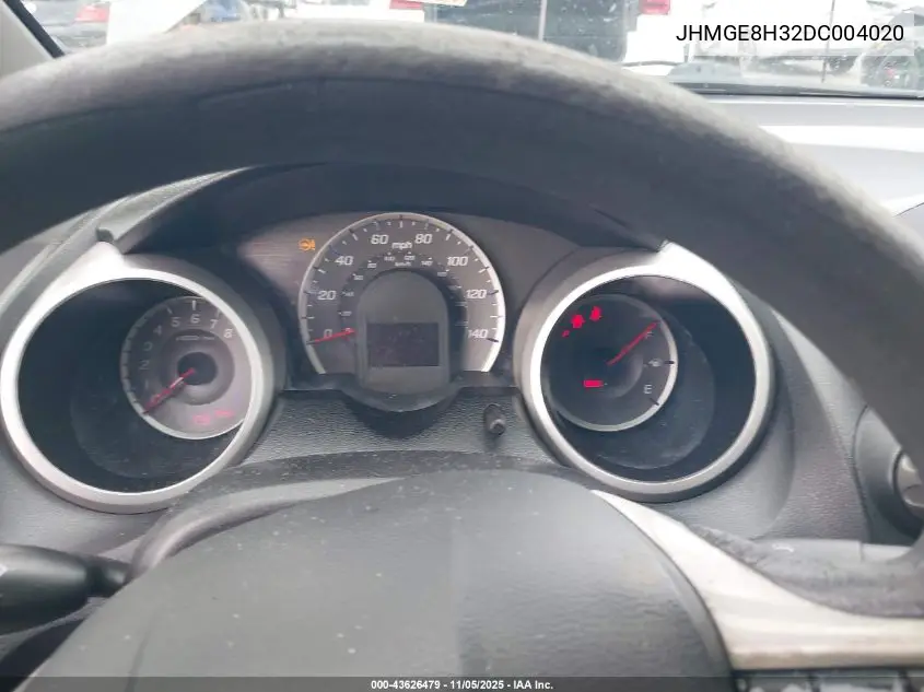 JHMGE8H32DC004020 2013 Honda Fit