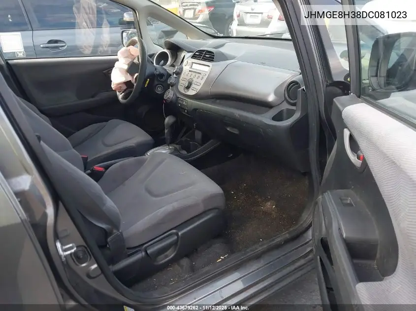 JHMGE8H38DC081023 2013 Honda Fit