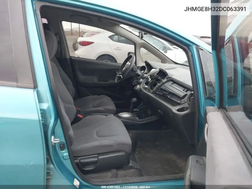JHMGE8H32DC063391 2013 Honda Fit