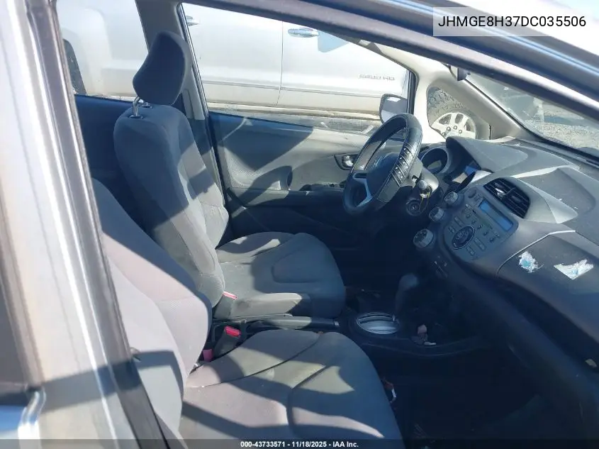 JHMGE8H37DC035506 2013 Honda Fit