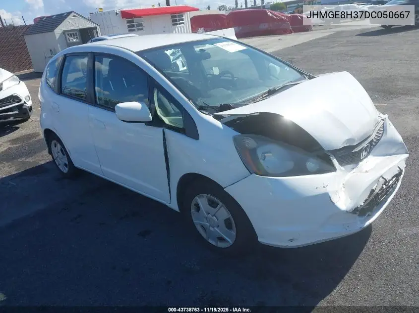 JHMGE8H37DC050667 2013 Honda Fit