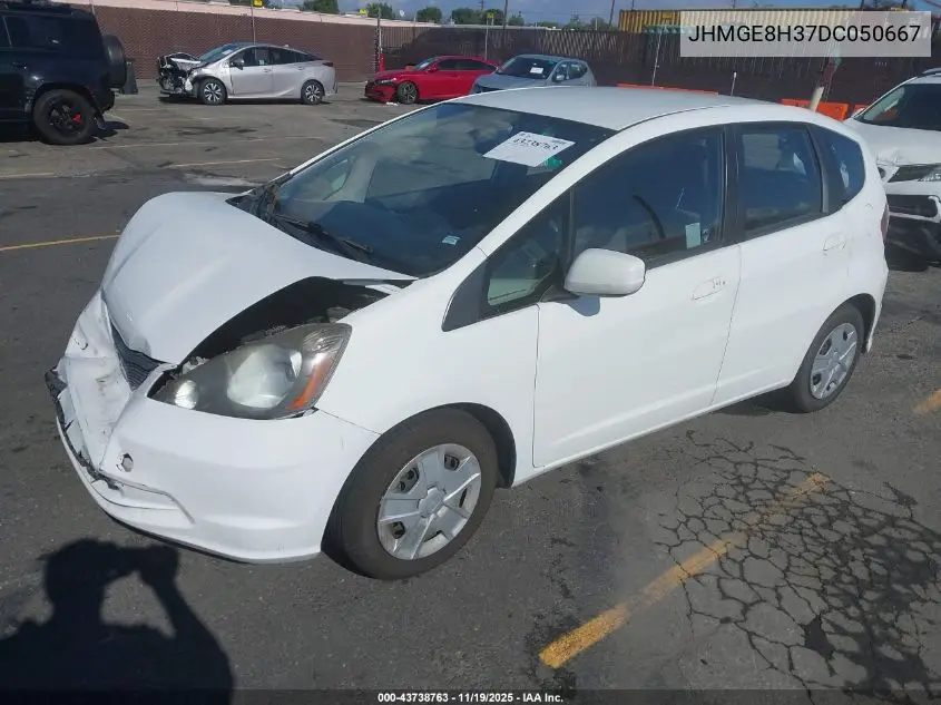 JHMGE8H37DC050667 2013 Honda Fit