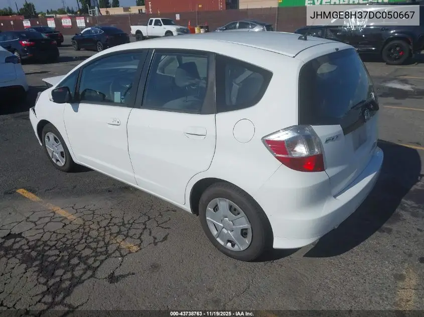 JHMGE8H37DC050667 2013 Honda Fit