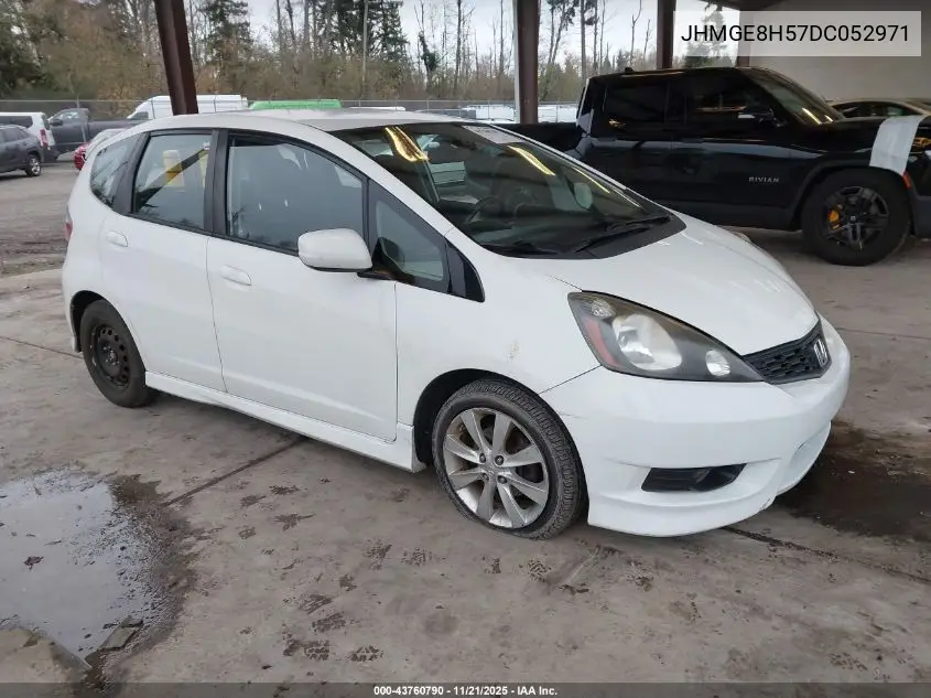 JHMGE8H57DC052971 2013 Honda Fit Sport