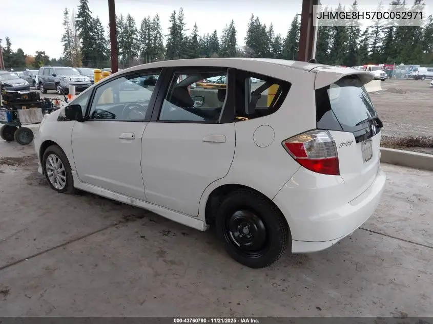 JHMGE8H57DC052971 2013 Honda Fit Sport