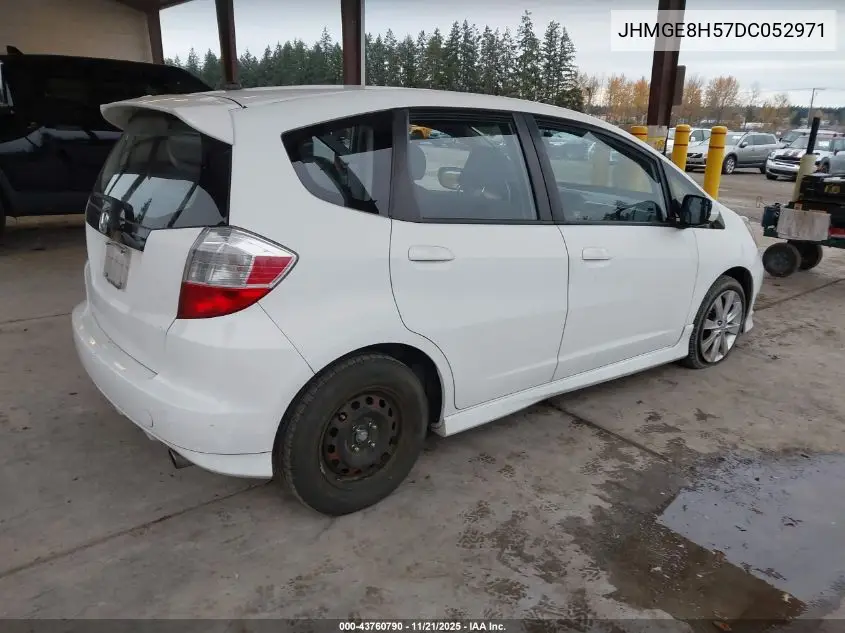 JHMGE8H57DC052971 2013 Honda Fit Sport
