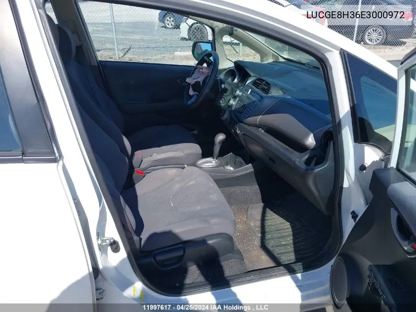 LUCGE8H36E3000972 2014 Honda Fit