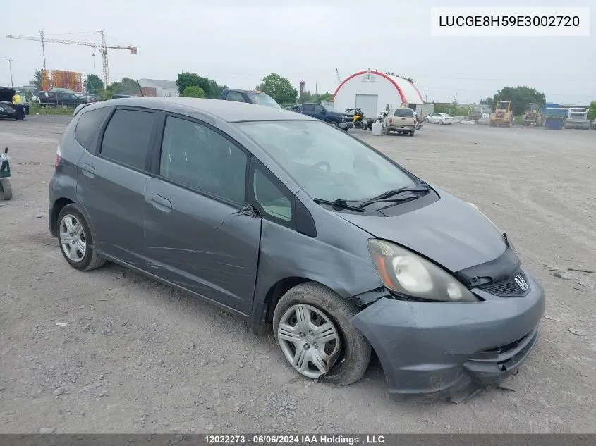 LUCGE8H59E3002720 2014 Honda Fit