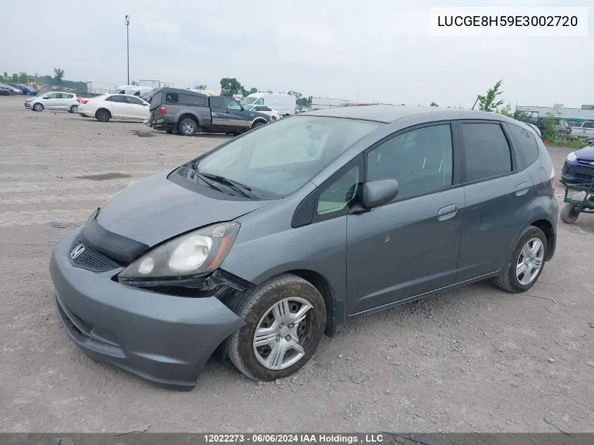 LUCGE8H59E3002720 2014 Honda Fit