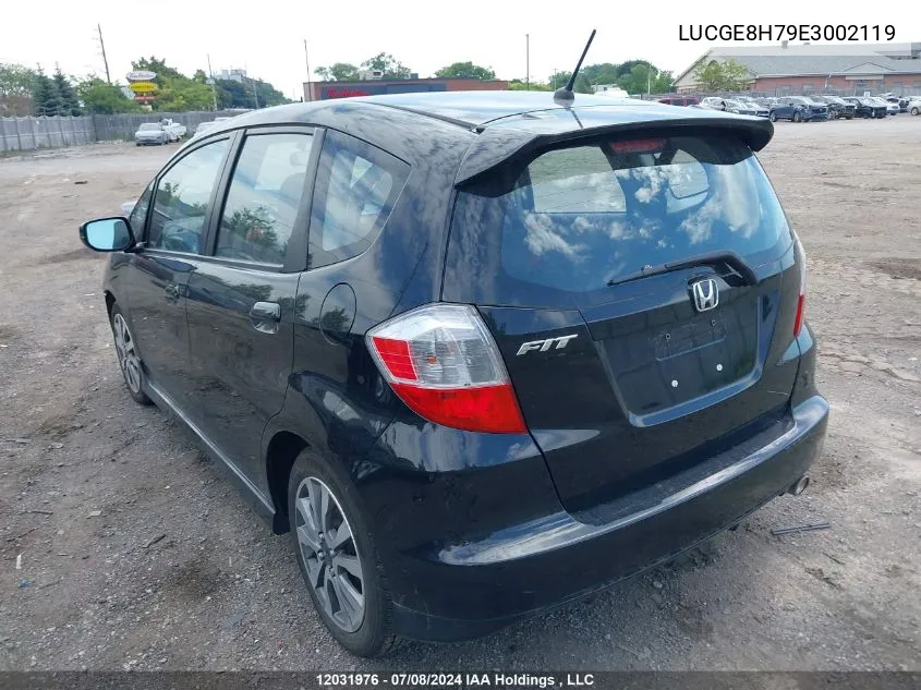 LUCGE8H79E3002119 2014 Honda Fit