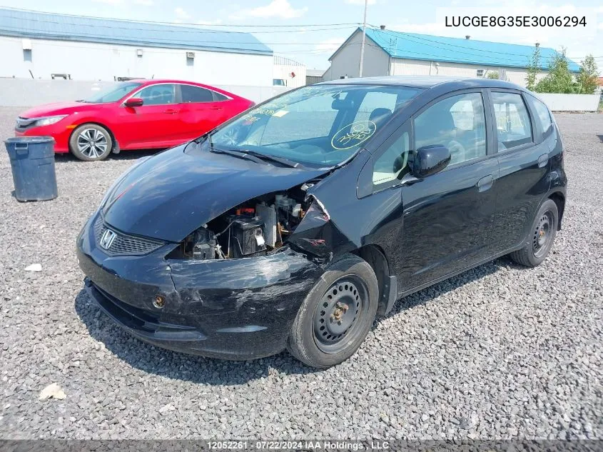 LUCGE8G35E3006294 2014 Honda Fit