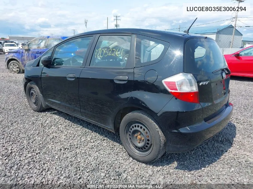 LUCGE8G35E3006294 2014 Honda Fit