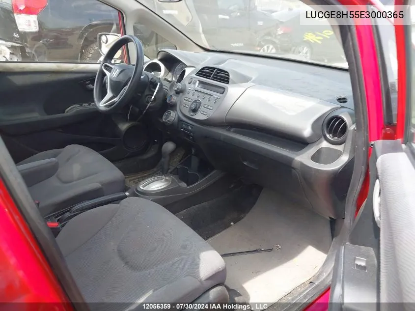 LUCGE8H55E3000365 2014 Honda Fit