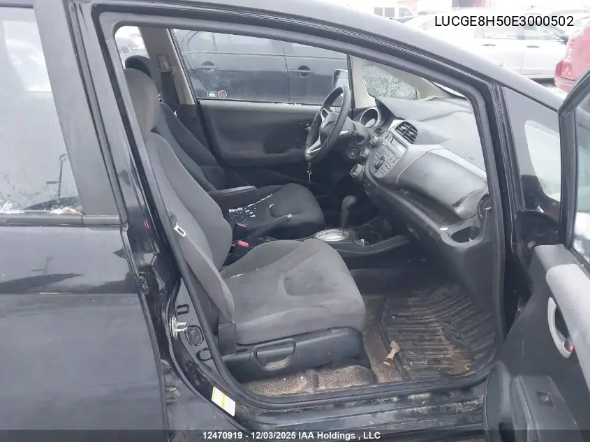 LUCGE8H50E3000502 2014 Honda Fit Lx
