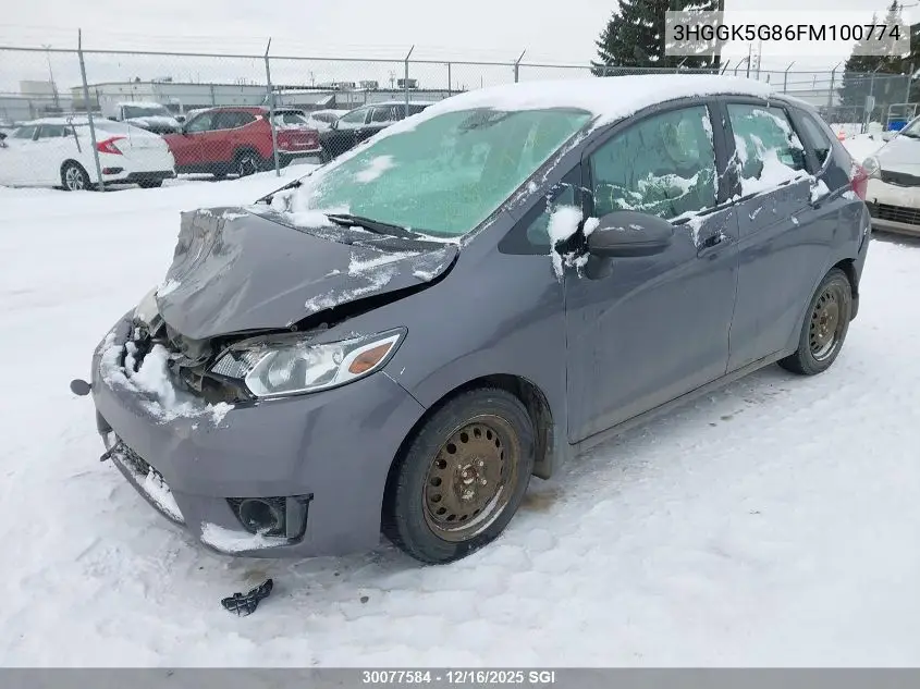 3HGGK5G86FM100774 2015 Honda Fit Ex/Exl