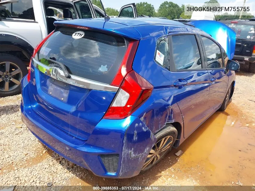 3HGGK5H82FM755755 2015 Honda Fit Ex/Ex-L