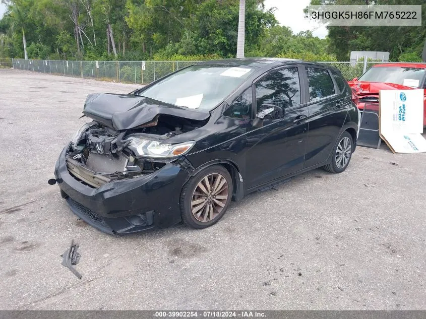 3HGGK5H86FM765222 2015 Honda Fit Ex/Ex-L