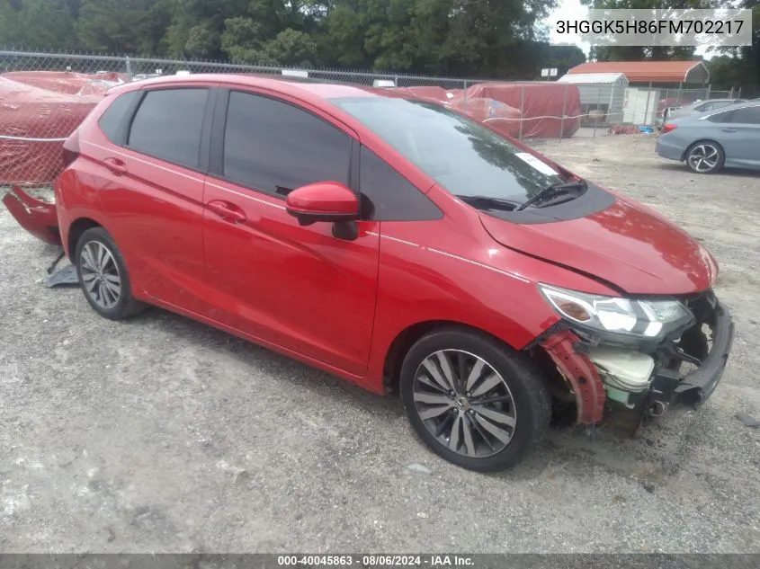 3HGGK5H86FM702217 2015 Honda Fit Ex/Ex-L