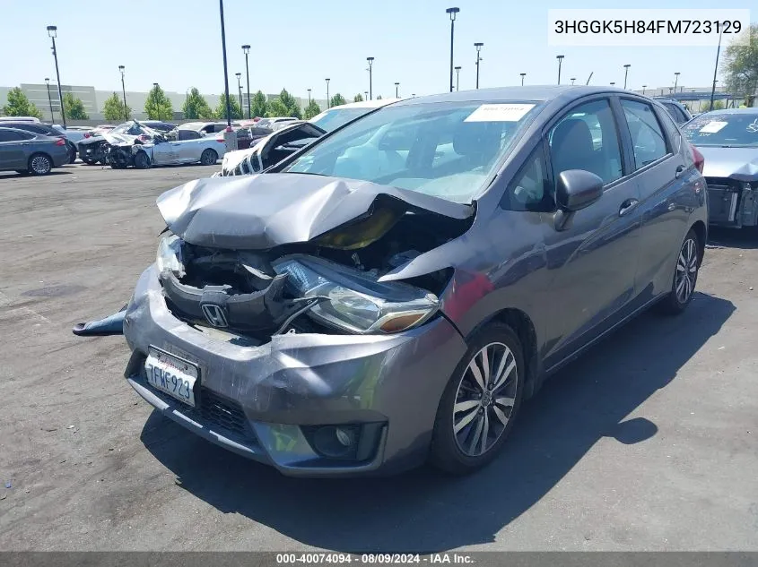 3HGGK5H84FM723129 2015 Honda Fit Ex/Exl