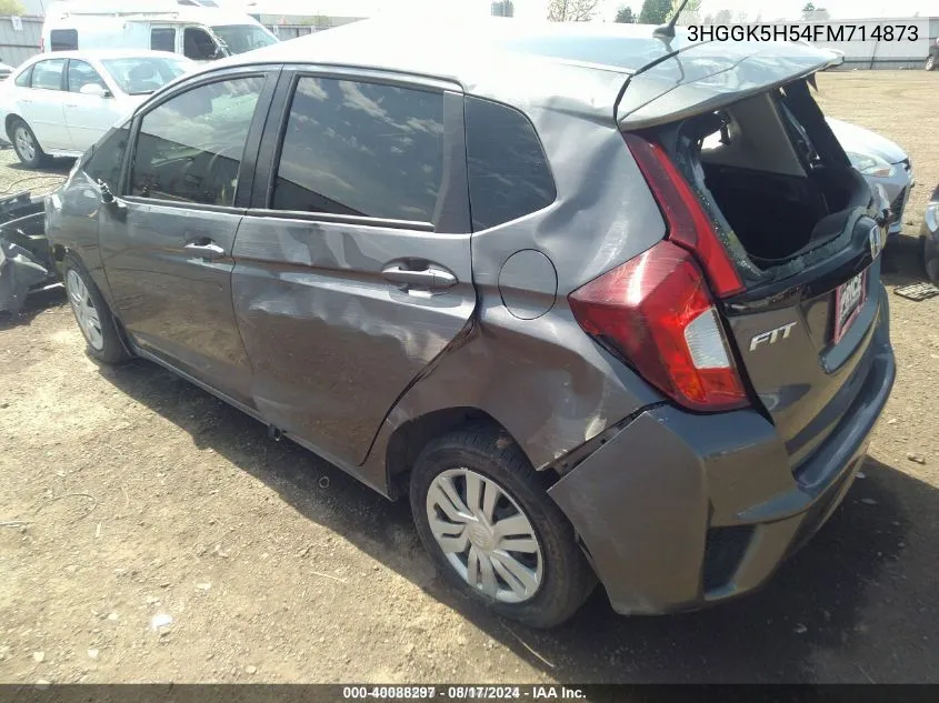 3HGGK5H54FM714873 2015 Honda Fit Lx