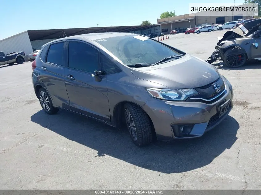 3HGGK5G84FM708566 2015 Honda Fit Ex