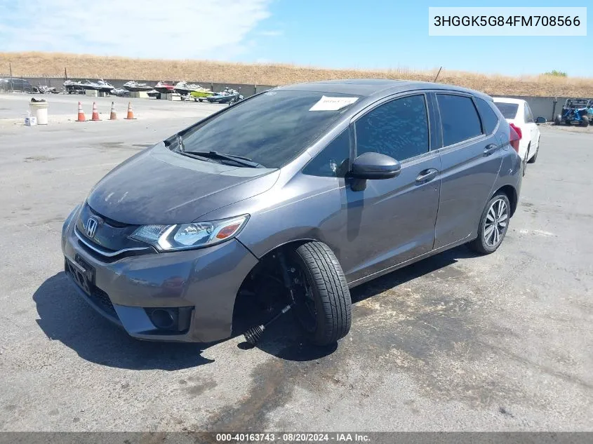 3HGGK5G84FM708566 2015 Honda Fit Ex