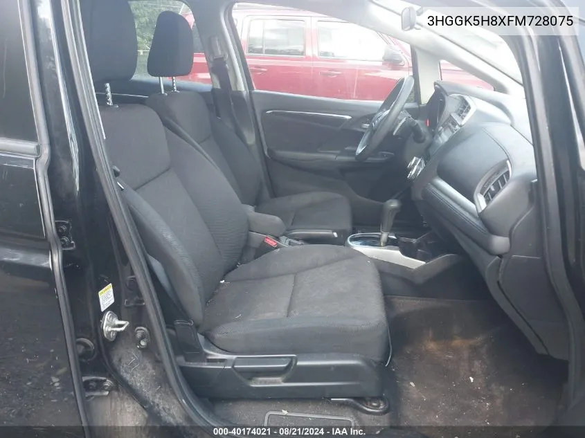 3HGGK5H8XFM728075 2015 Honda Fit Ex/Ex-L