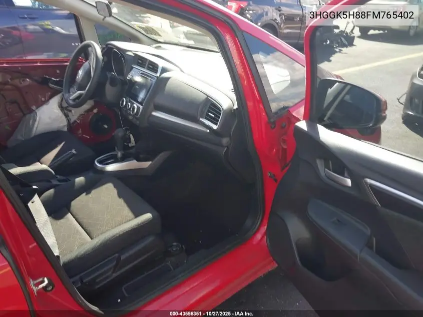 3HGGK5H88FM765402 2015 Honda Fit Ex/Ex-L