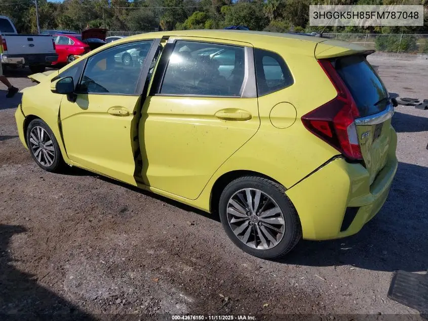 3HGGK5H85FM787048 2015 Honda Fit Ex/Ex-L
